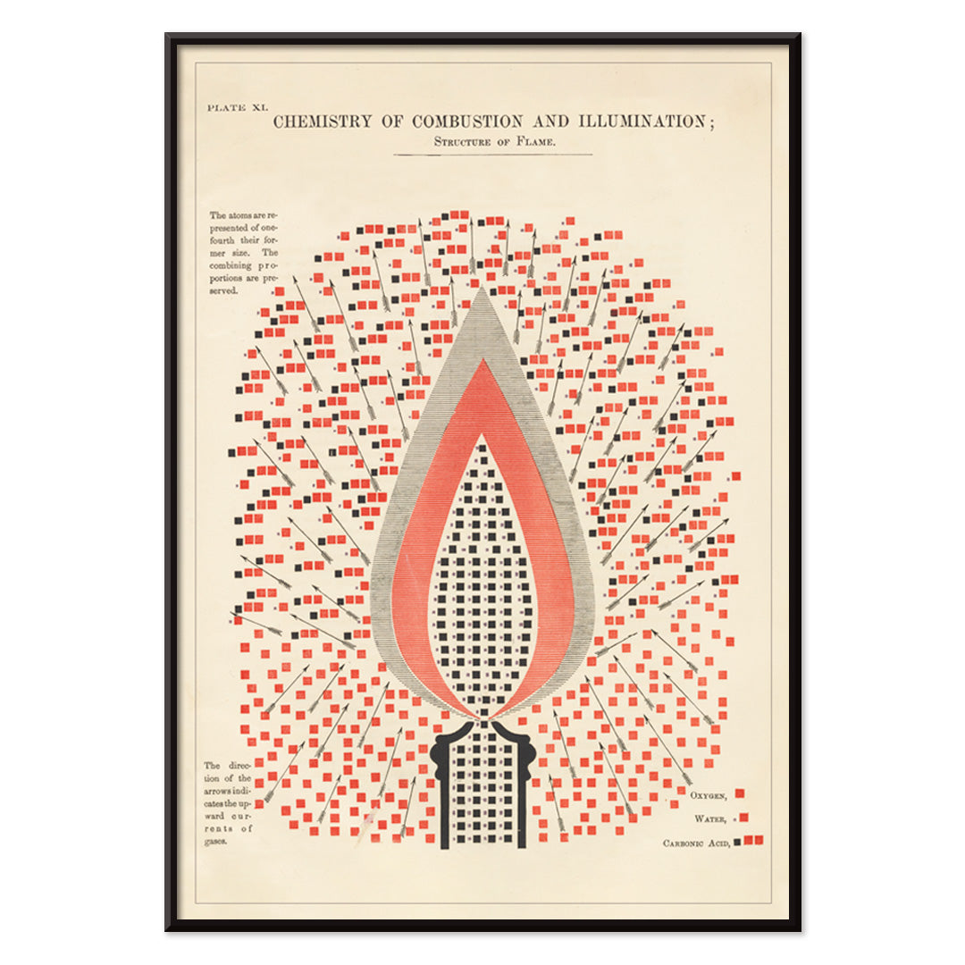 , with black aluminium frame on white background