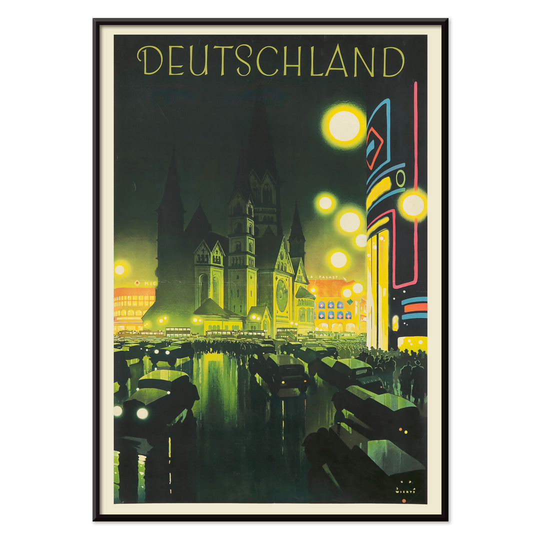 , with black aluminium frame on white background