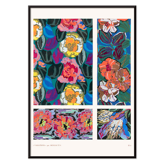 , with black aluminium frame on white background