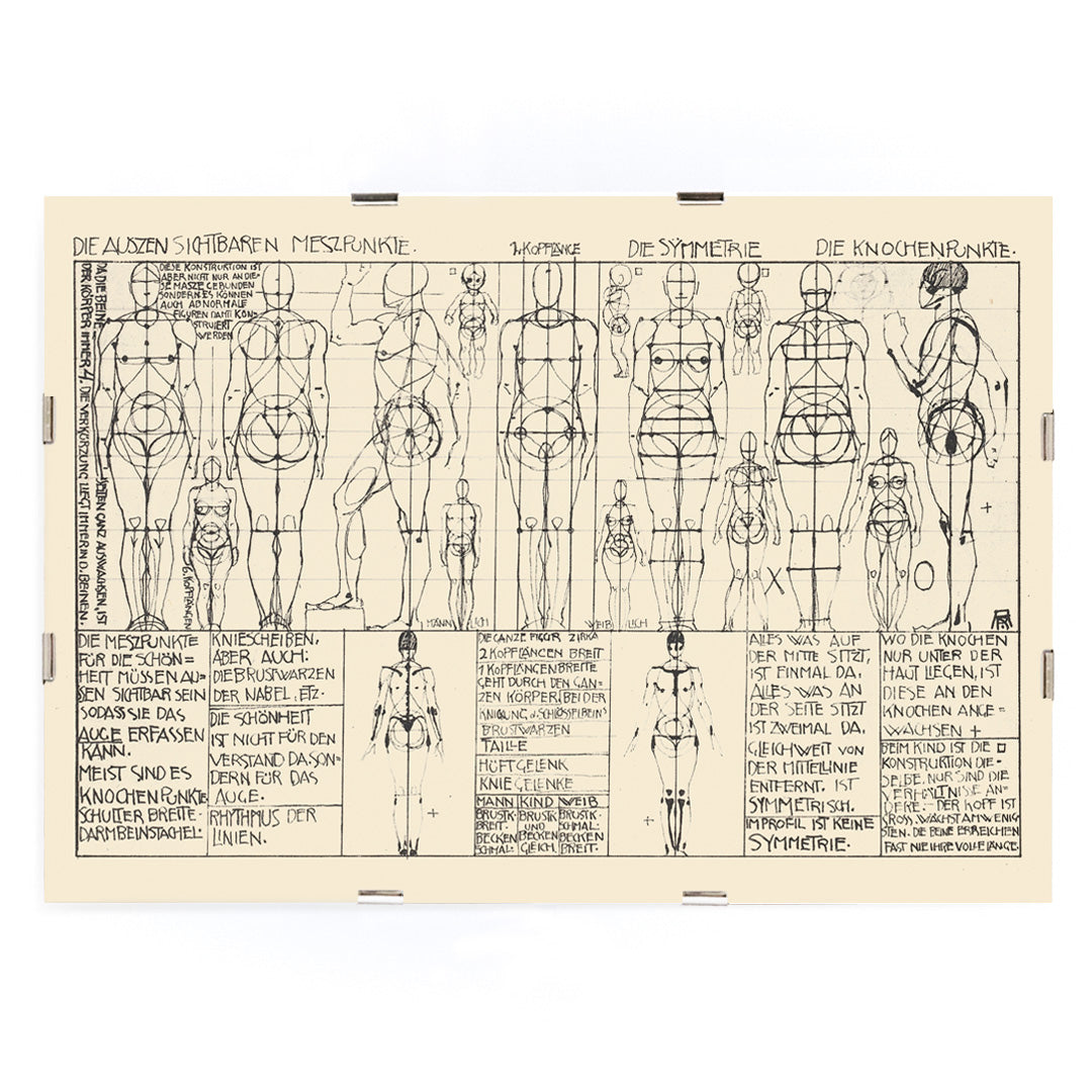 , framed and displayed in modern living room decor