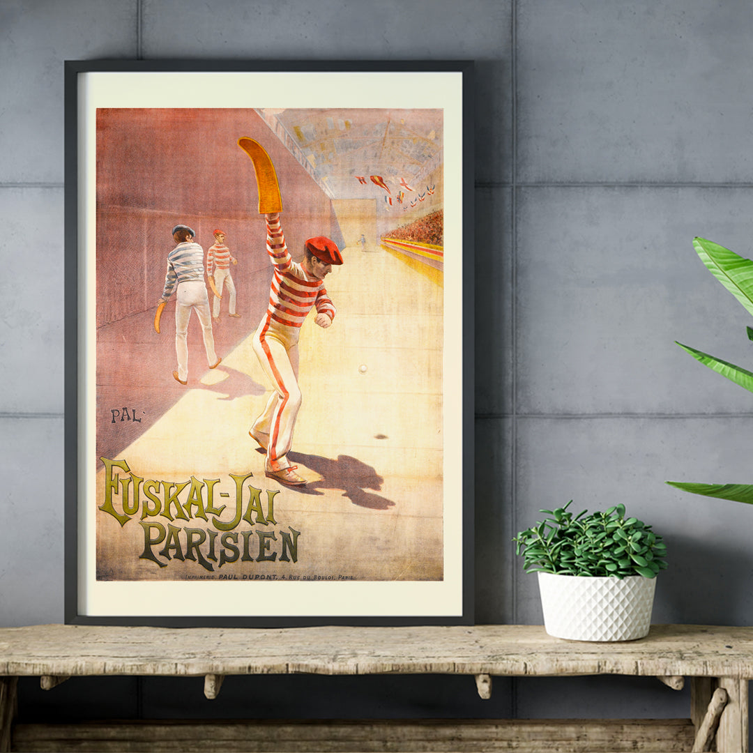 , framed and displayed in home decor