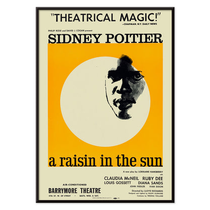 , with black aluminium frame on white background