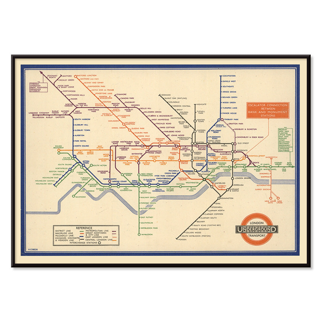 , with black aluminium frame on white background