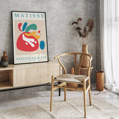 , framed and displayed in home decor