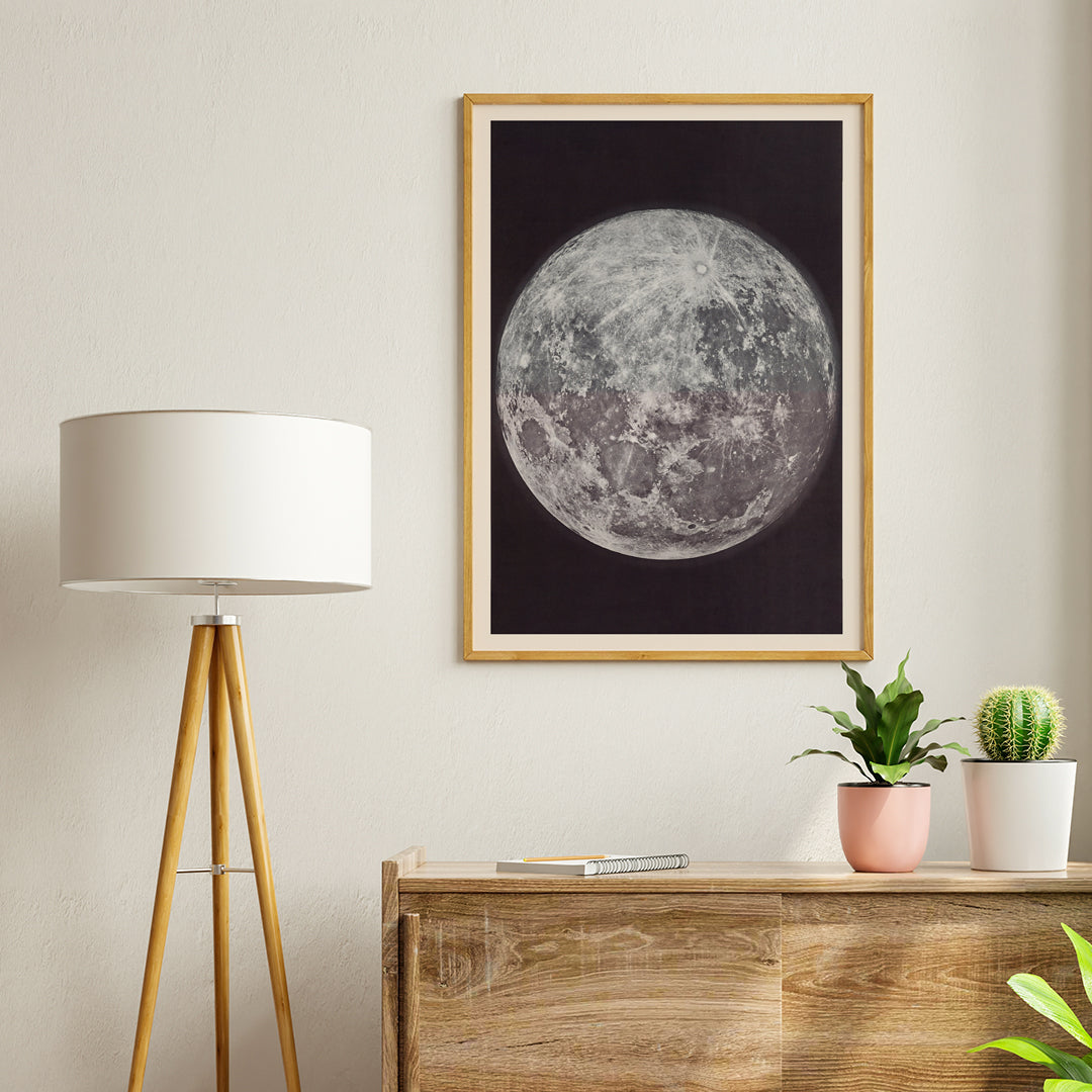 , framed and displayed in home decor