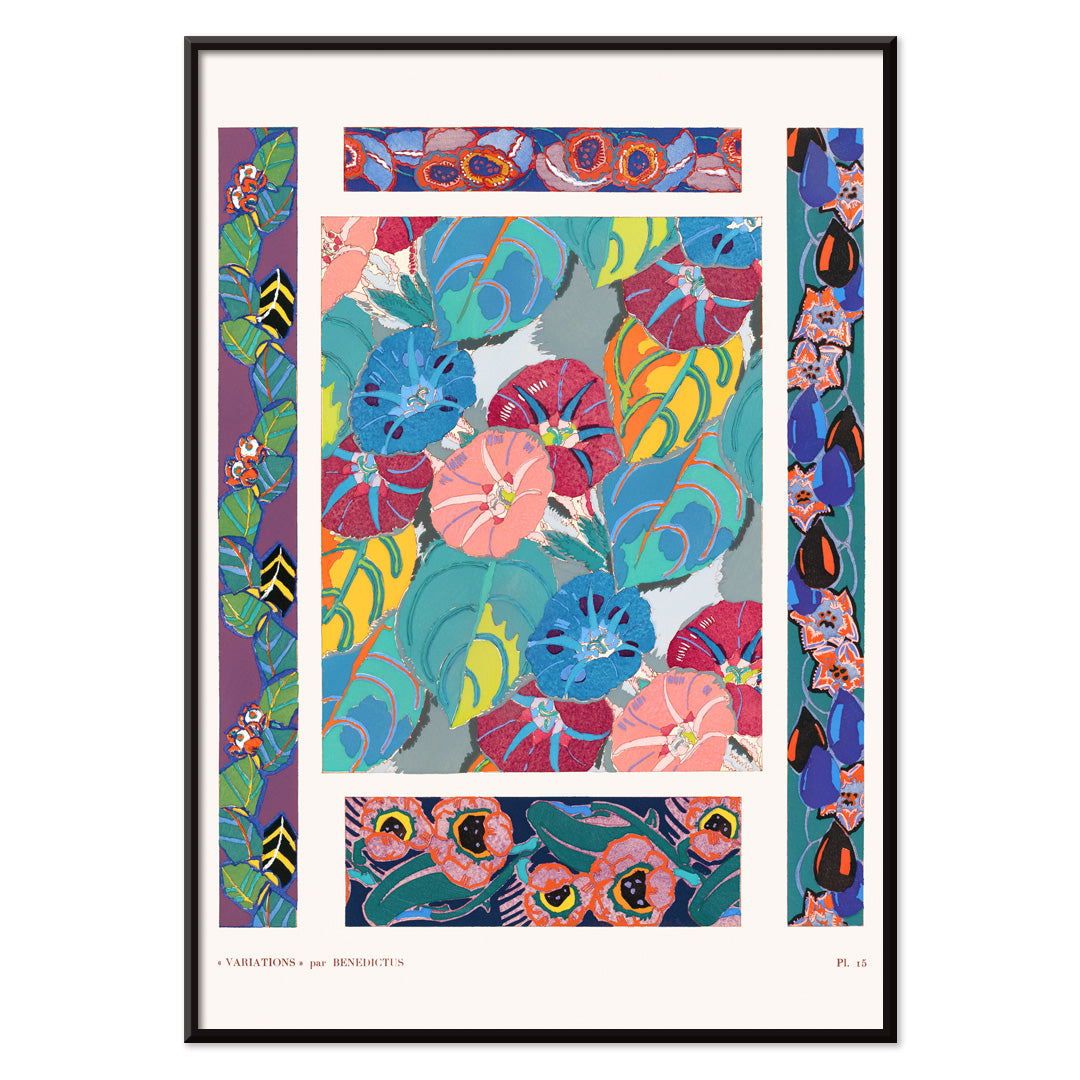 , with black aluminium frame on white background