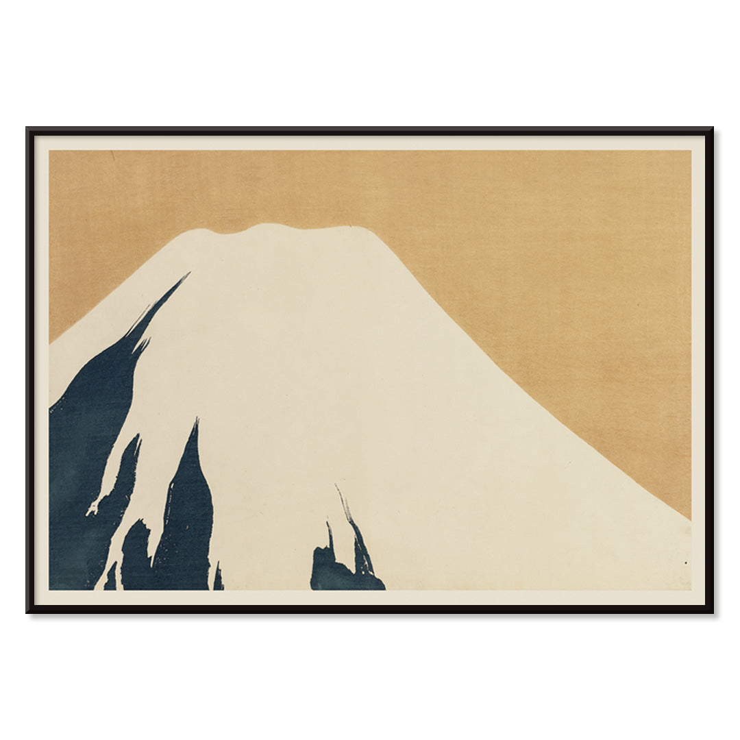 , with black aluminium frame on white background