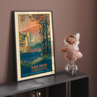 , framed and displayed in home decor